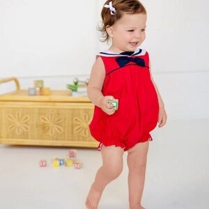 EUC TBBC little sailor bubble 0/6 months!